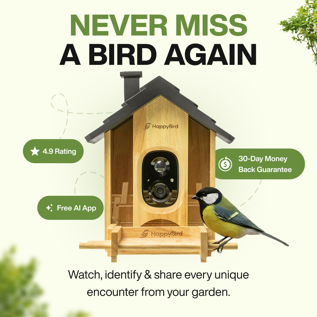 HappyBird V1 - SMART Birdfeeder with Camera