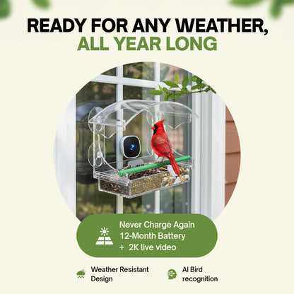 HappyBird Go - SMART birdfeeder with camera