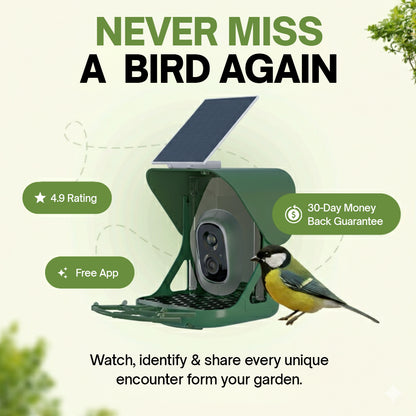 HappyBird Lite - SMART birdfeeder with camera